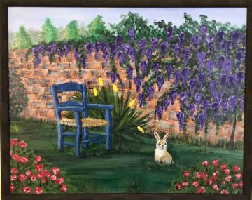 Painting with Bunny