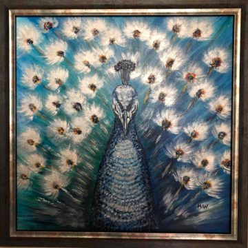 Painting of Peacock
