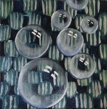 painting with bubbles