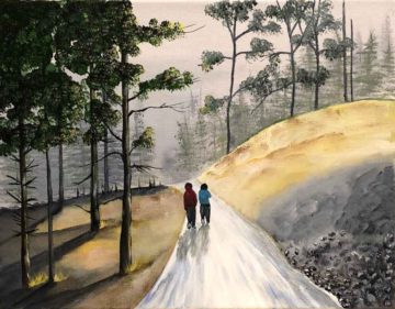 Couple in nature